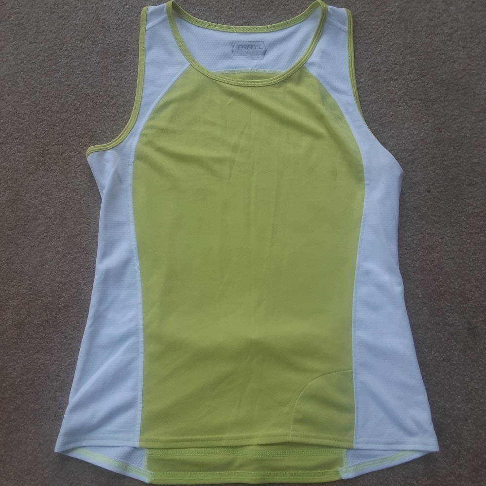 Trayl Cycling/Multisport "Tankini" Top, Two Rear Cargo Pockets, NOSWOT